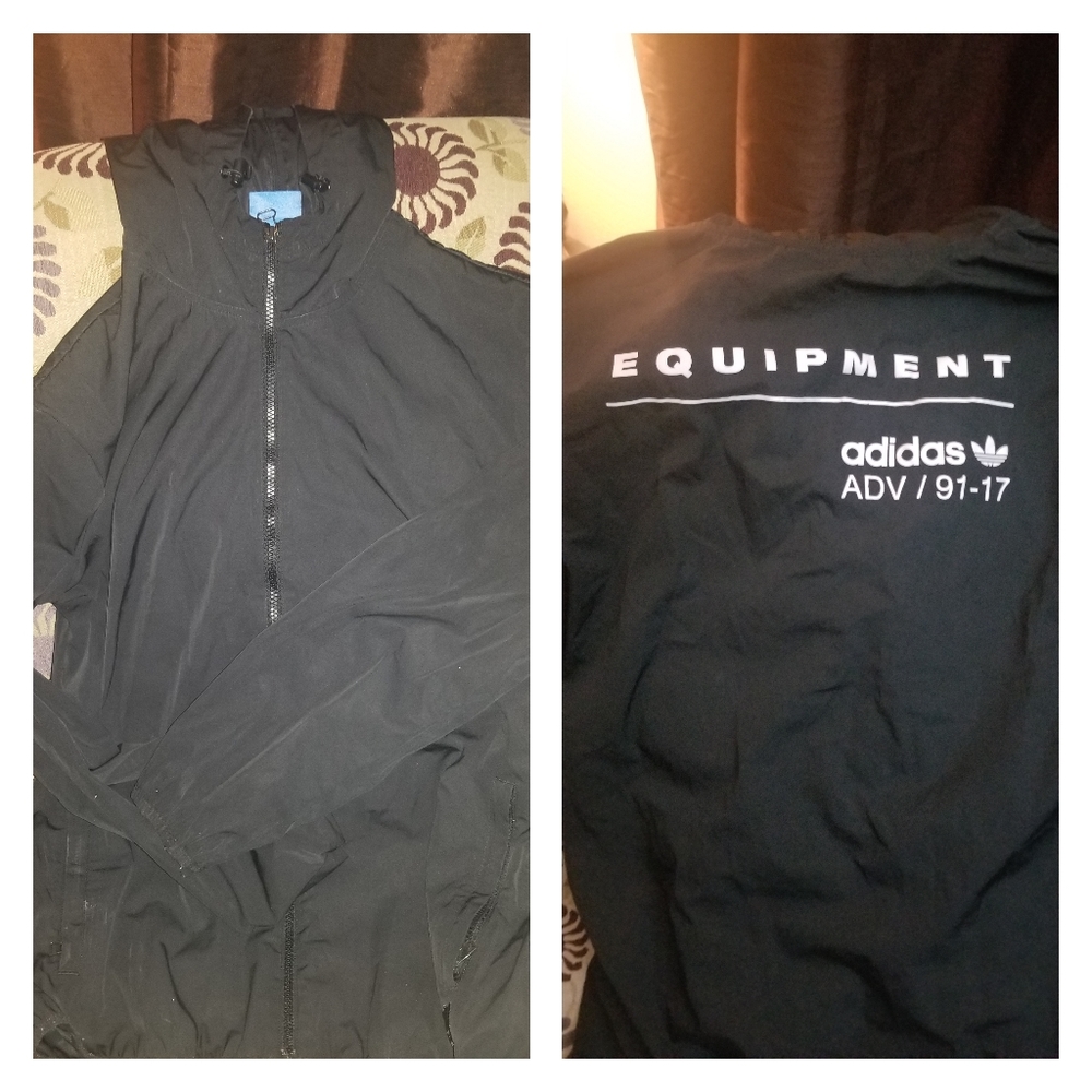 Like new mens Adidas hoodie jacket